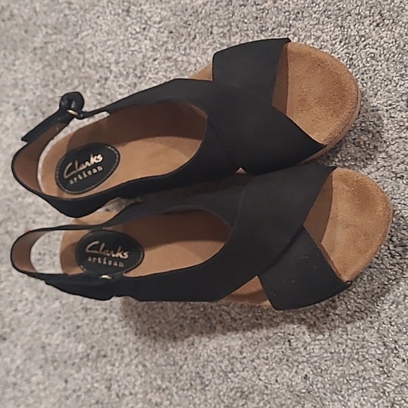 Clarks artisan size 7.5 womens sandals - Picture 2 of 4